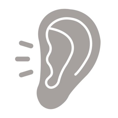 kulak web simgesi, vektör çizim