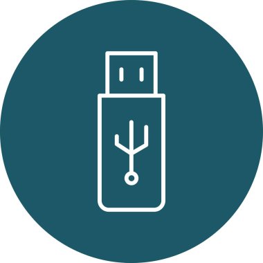 Dolgu simgesi vektör illüstrasyonu