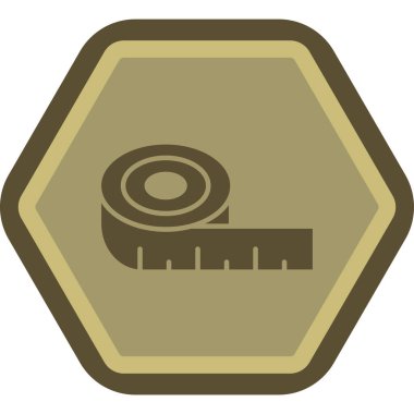 Modern b 'nin vektör illüstrasyonunda yiyecek ikonu yok