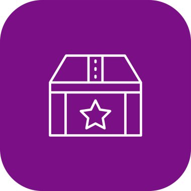 kişisel ve ticari kullanım için kutu simgesi