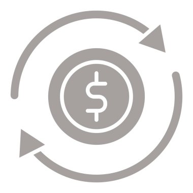 Oklu dolar işareti, vektör simgesi