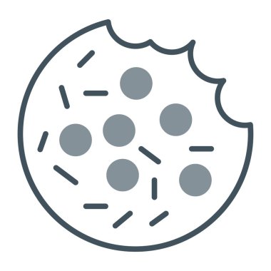 Ekmek. Web simgesi basit illüstrasyon