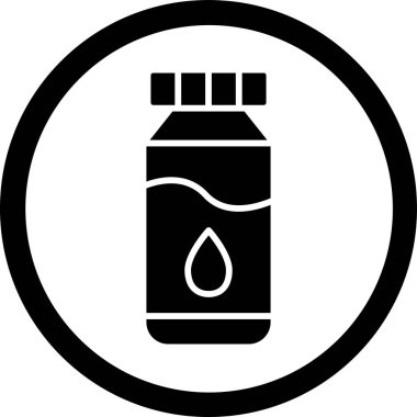 Su şişesi. Basit tasarım