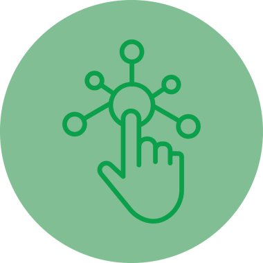 seo modern simgesinin vektör illüstrasyonu