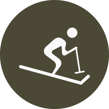 kayak web simgesi, basit vektör illüstrasyonu