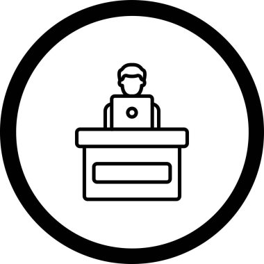 seo modern simgesinin vektör illüstrasyonu