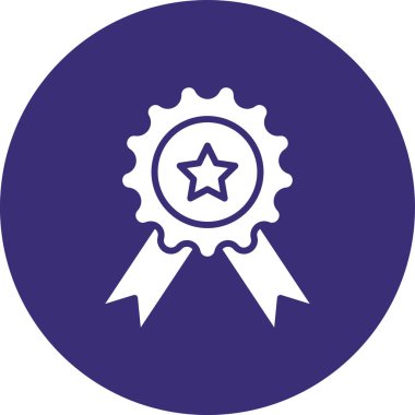 ödül mühür dairesel simgesi rozet biçiminde