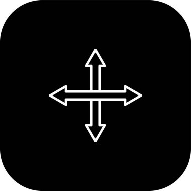 ok simgesi vektör illüstrasyonu