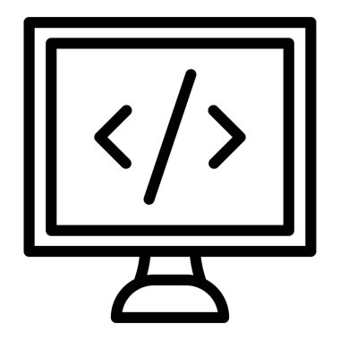 bilgisayar simgesi vektör illüstrasyonu