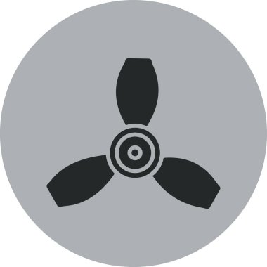 fan simgesi vektör illüstrasyonu