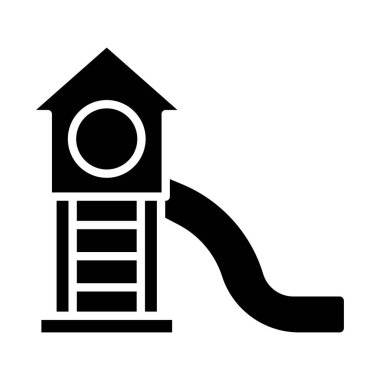 oyun alanı ikonu, vektör illüstrasyonu. oyun alanı