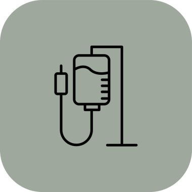 Benzersiz elektrik kablo vektör çizgisi