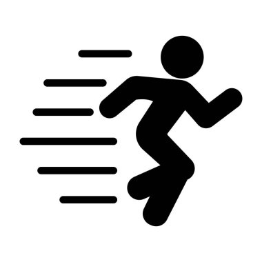 Koşu bandıyla koşan bir adam