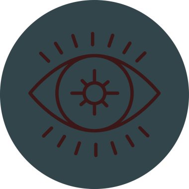 Modern simgenin vektör illüstrasyonu