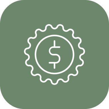 Vektör Doları simge tasarlamak