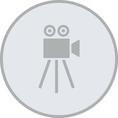 sinema kamera vektör illüstrasyon