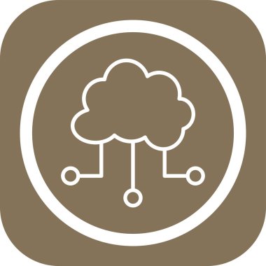 Bulut hesaplama. Web simgesi