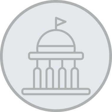 ABD bayrak ikon vektör tasarımı