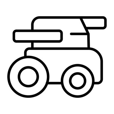 araba aracı vektör simgesi tasarımı