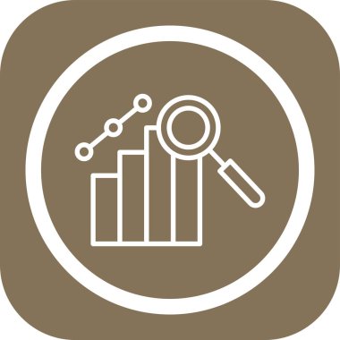 seo modern simgesinin vektör illüstrasyonu