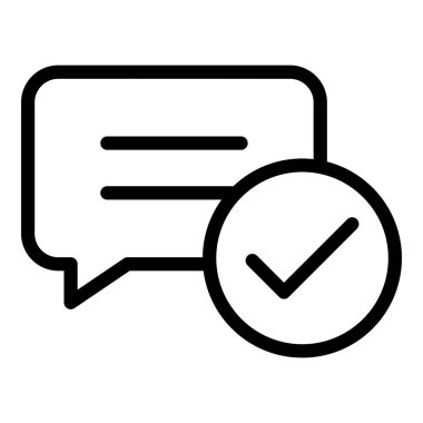 kontrol listesi simgesi, vektör illüstrasyonu