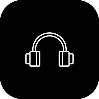 müzik çalar simgesi izole edildi