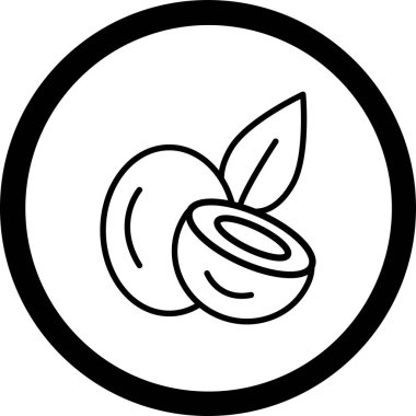 Gıda simgesinin vektör illüstrasyonu