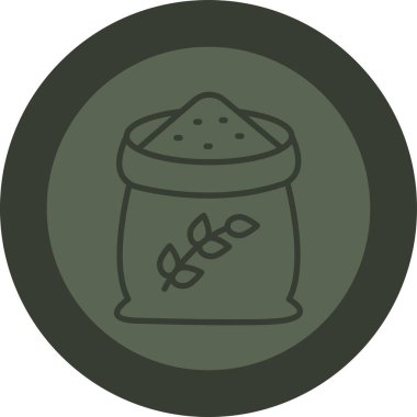 Gıda simgesinin vektör illüstrasyonu