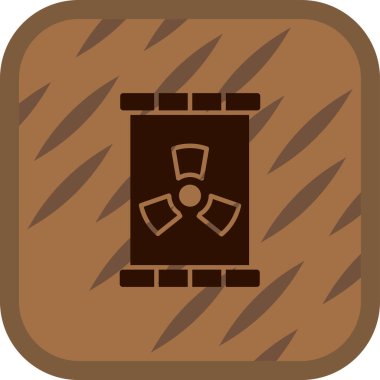 Tahta bir işaretin vektör illüstrasyonu