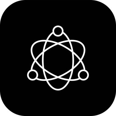 Dizaynınız için atom simgesi, masaüstü