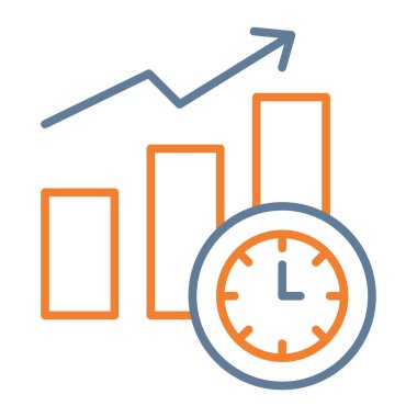 İş haritası simgesi. Çember tasarımının ince çizgisi. Web tasarımı ve özeti