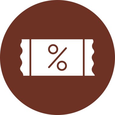 Çikolata. Web simgesi basit illüstrasyon