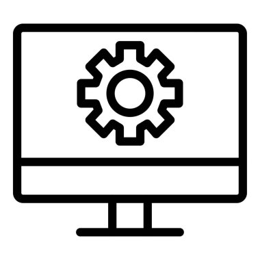 Bilgisayar kutsal kişilerin resmi. Web Tasarım