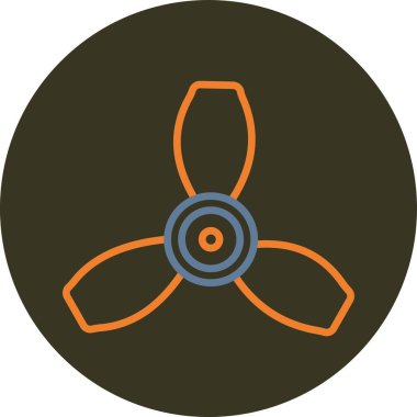 Moda tarzında izole edilmiş çiçek simgesi