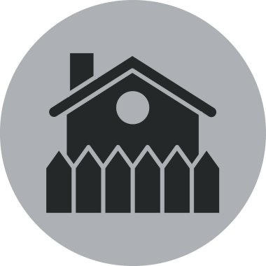 ev vektörü simgesi modern basit illüstrasyon