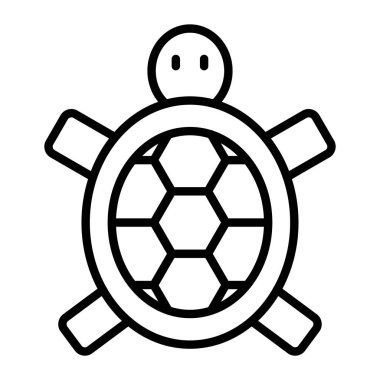 futbol vektörü ince çizgi simgesi