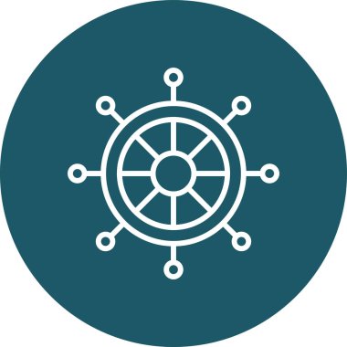 Eşsiz Pusula Vektörü Kabartma Simgesi