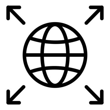 Ağ web simge vektör çizim