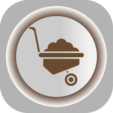 Benzersiz bebek taşıyıcı vektör simgesi