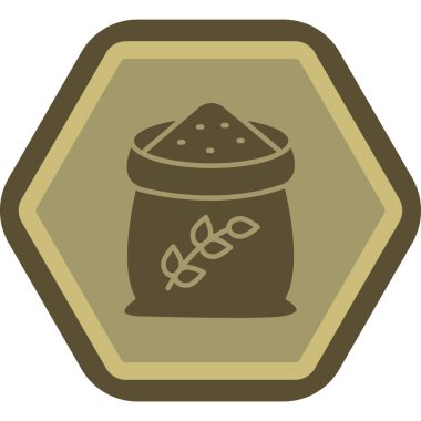 Tatlım. Web simgesi basit illüstrasyon