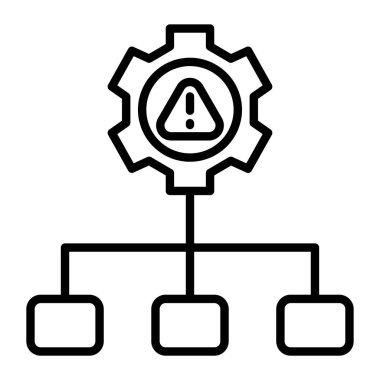 vektör ince çizgi simgesi ayarlanıyor