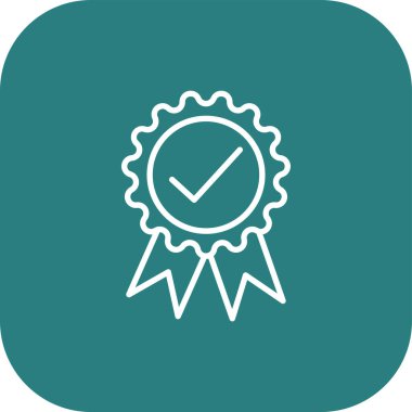 Ödül simgesi soyut bir grupta izole edildi