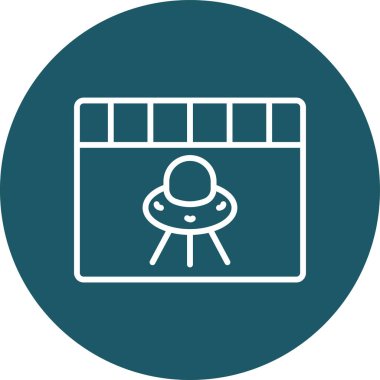 seo modern simgesinin vektör illüstrasyonu