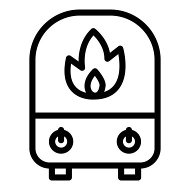 gaz simge vektör çizim