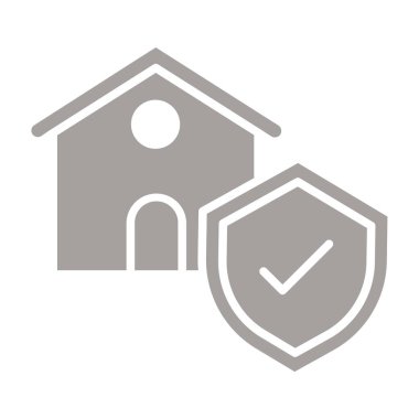 ev simgesi çizimi düz biçimli