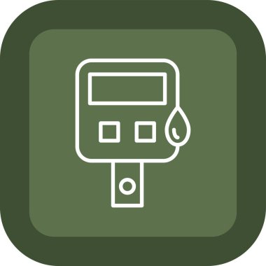 Modern b 'nin vektör illüstrasyonu eksik simgesi