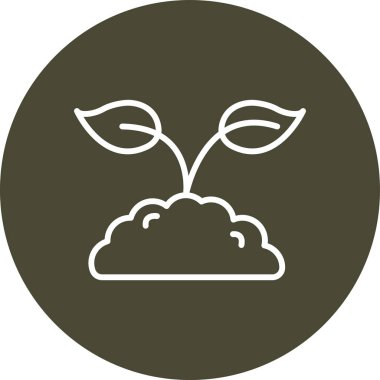 Bir bulut simgesinin vektör illüstrasyonu