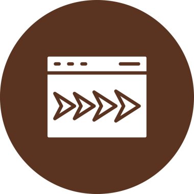 seo modern simgesinin vektör illüstrasyonu