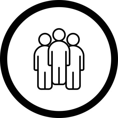 topluluk vektör simgesi tasarımı