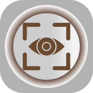 Göz merceği, dijital kamera simgesi